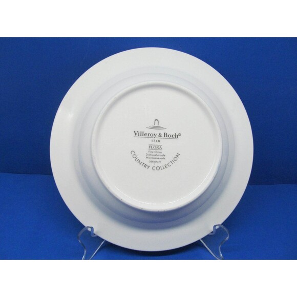 Villeroy & Boch Flora Wild Rose 7 3/4 Inch Rimmed Cereal Bowl - Picture 4 of 7